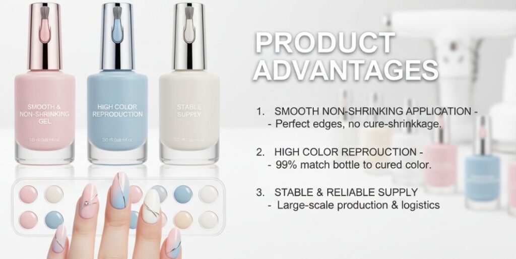 Advantages of Art Nail Gel products