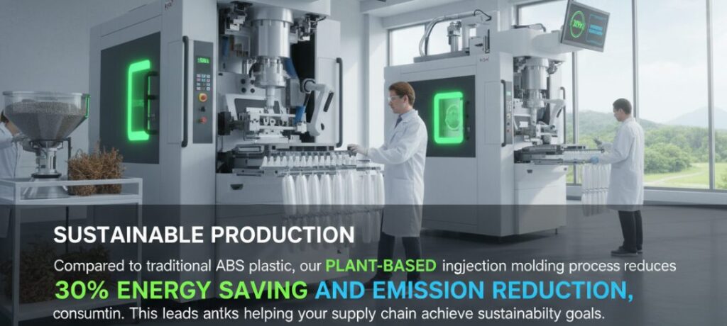 Eco-friendly press-on nails with professional manufacturing process.