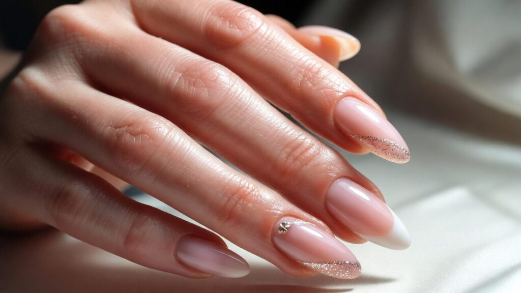 갑옷을 입은 손 클로즈업