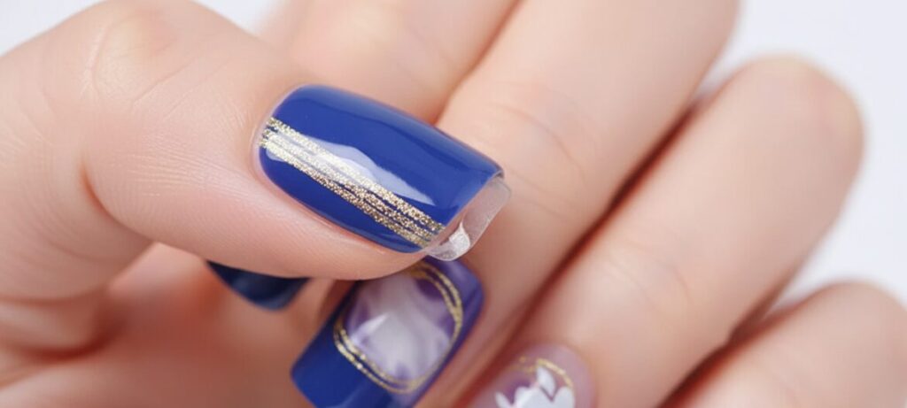 Nail polish lifting at the edges