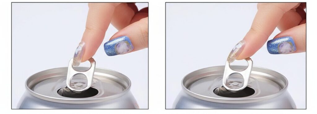 Use your fingertips, not your fingernails
